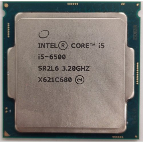 Процессор Intel Core i5-6500 3.2(3.6)GHz 6MB s1151 Tray (CM8066201920404) (Восстановлено продавцом, 838383) купить в Украине: Киев, Днепр, Харьков, Одесса  | Проверка совместимости, низкая цена, отзывы, характеристики от TELEMART фото
