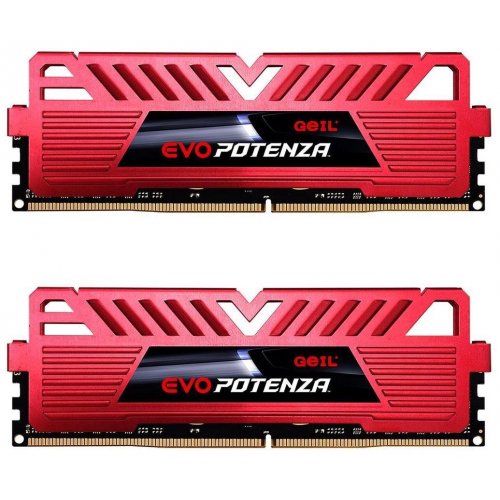 Озп Geil DDR4 16GB (2x8GB) 2133Mhz EVO POTENZA (GRP416GB2133C15DC) (Відновлено продавцем, 838387) купити в Україні: Київ, Львів, Хмельницький, Тернопіль, Івано-Франківськ | Перевірка сумісності, низька ціна, відгуки, характеристики від TELEMART фото