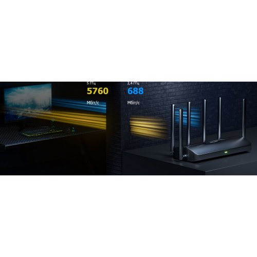 Wi-Fi роутер Mercusys MR37BE купить в Украине: Киев, Днепр, Харьков, Одесса  | Низкая цена, отзывы, характеристики от TELEMART фото