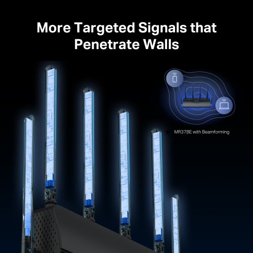 Wi-Fi роутер Mercusys MR37BE купить в Украине: Киев, Днепр, Харьков, Одесса  | Низкая цена, отзывы, характеристики от TELEMART фото