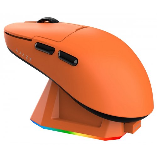 Миша Ajazz AJ159P MC Wireless (AJ159P-MC-ORANGE) Orange купити в Україні: Київ, Львів, Хмельницький, Тернопіль, Івано-Франківськ | Низька ціна, відгуки, характеристики від TELEMART фото