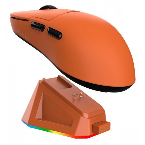 Миша Ajazz AJ159P MC Wireless (AJ159P-MC-ORANGE) Orange купити в Україні: Київ, Львів, Хмельницький, Тернопіль, Івано-Франківськ | Низька ціна, відгуки, характеристики від TELEMART фото