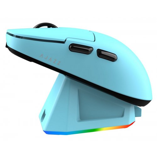 Миша Ajazz AJ159P MC Wireless (AJ159P-MC-BLUE) Blue купити в Україні: Київ, Львів, Хмельницький, Тернопіль, Івано-Франківськ | Низька ціна, відгуки, характеристики від TELEMART фото