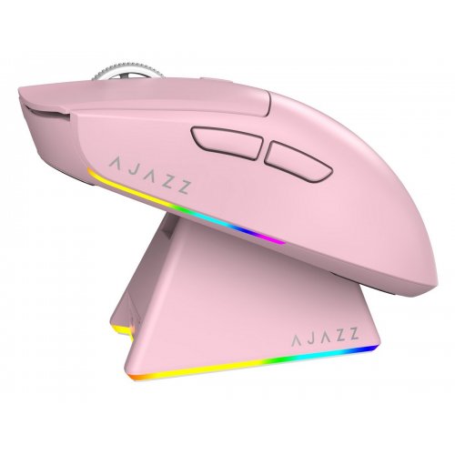 Миша Ajazz AJ139 V2 MC Wireless (AJ139-V2-MC-PINK) Pink купити в Україні: Київ, Львів, Хмельницький, Тернопіль, Івано-Франківськ | Низька ціна, відгуки, характеристики від TELEMART фото