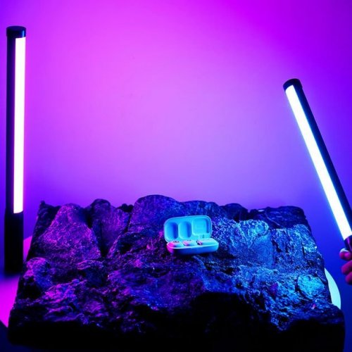 Уцінка відеосвітло Ulanzi VL119 10W RGB Light Wand (L132 VL119) Black (Розкрита упаковка, 838595) купити в Україні: Київ, Львів, Хмельницький, Тернопіль, Івано-Франківськ | Низька ціна, відгуки, характеристики від TELEMART фото