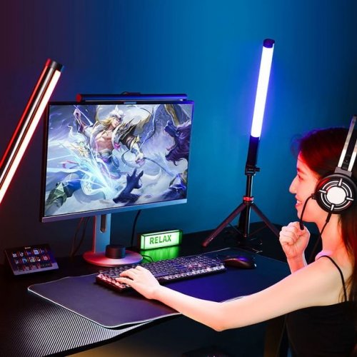 Уцінка відеосвітло Ulanzi VL119 10W RGB Light Wand (L132 VL119) Black (Розкрита упаковка, 838595) купити в Україні: Київ, Львів, Хмельницький, Тернопіль, Івано-Франківськ | Низька ціна, відгуки, характеристики від TELEMART фото