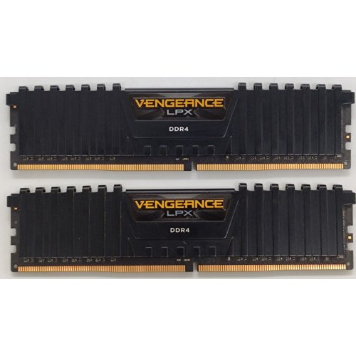 Озп Corsair DDR4 16GB (2x8GB) 3000Mhz Vengeance LPX (CMK16GX4M2B3000C15) Black (Відновлено продавцем, 838603) купити в Україні: Київ, Львів, Хмельницький, Тернопіль, Івано-Франківськ | Перевірка сумісності, низька ціна, відгуки, характеристики від TELEMART фото