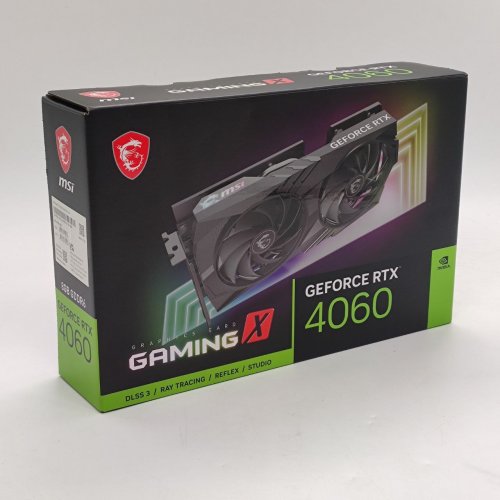 Видеокарта MSI GeForce RTX 4060 GAMING X 8192MB (RTX 4060 GAMING X 8G) (Восстановлено продавцом, 838604) купить в Украине: Киев, Днепр, Харьков, Одесса  | Проверка совместимости, низкая цена, отзывы, характеристики от TELEMART фото
