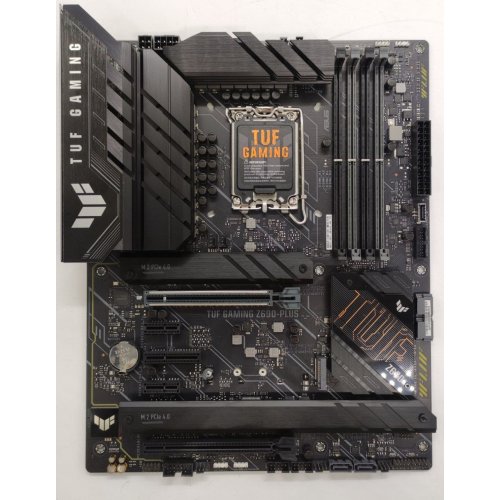 Материнська плата Asus TUF GAMING Z690-PLUS (s1700, Z690) (Відновлено продавцем, 838607) купити в Україні: Київ, Львів, Хмельницький, Тернопіль, Івано-Франківськ | Перевірка сумісності, низька ціна, відгуки, характеристики від TELEMART фото