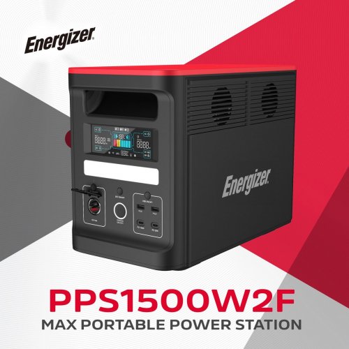 Зарядная станция Energizer PPS1500W2F 1800W 1536Wh купить в Украине: Киев, Днепр, Харьков, Одесса  | Низкая цена, отзывы, характеристики от TELEMART фото