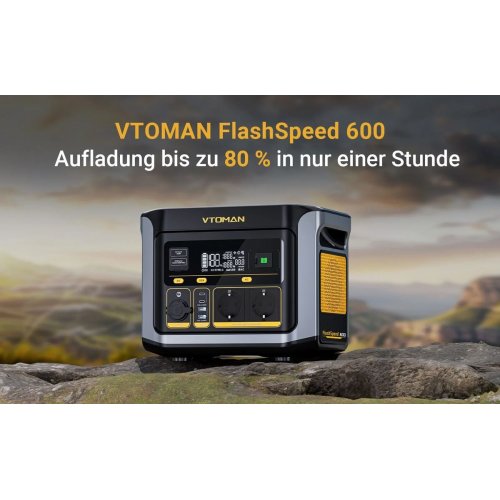 Уценка зарядная станция Vtoman FlashSpeed 600 600W 499Wh (Вскрытая упаковка, 838665) купить в Украине: Киев, Днепр, Харьков, Одесса  | Низкая цена, отзывы, характеристики от TELEMART фото