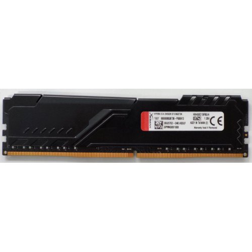 Озп HyperX DDR4 4GB 3000Mhz FURY Black (HX430C15FB3/4) (Відновлено продавцем, 838666) купити в Україні: Київ, Львів, Хмельницький, Тернопіль, Івано-Франківськ | Перевірка сумісності, низька ціна, відгуки, характеристики від TELEMART фото