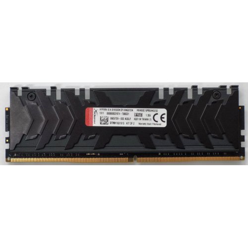 Озп HyperX DDR4 16GB 3000Mhz Predator RGB (HX430C15PB3A/16) (Відновлено продавцем, 838667) купити в Україні: Київ, Львів, Хмельницький, Тернопіль, Івано-Франківськ | Перевірка сумісності, низька ціна, відгуки, характеристики від TELEMART фото