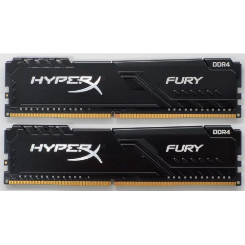 Озп HyperX DDR4 8GB (2x4GB) 3000Mhz Fury Black (HX430C15FB3K2/8) (Відновлено продавцем, 838677) купити в Україні: Київ, Львів, Хмельницький, Тернопіль, Івано-Франківськ | Перевірка сумісності, низька ціна, відгуки, характеристики від TELEMART фото