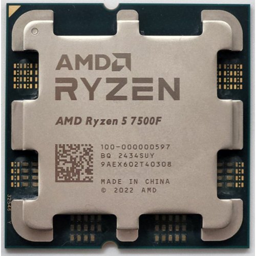 Процесор AMD Ryzen 5 7500F 3.7(5.0)GHz 32MB sAM5 Tray (100-000000597) (Відновлено продавцем, 838685) купити в Україні: Київ, Львів, Хмельницький, Тернопіль, Івано-Франківськ | Перевірка сумісності, низька ціна, відгуки, характеристики від TELEMART фото