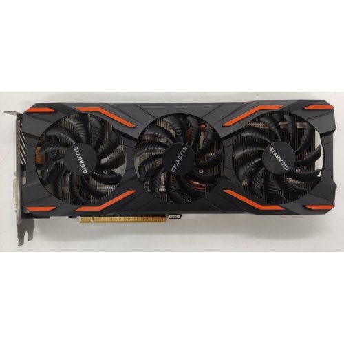 Видеокарта Gigabyte GeForce GTX 1080 WindForce 3X OC 8192MB (GV-N1080WF3OC-8GD) (Восстановлено продавцом, 838702) купить в Украине: Киев, Днепр, Харьков, Одесса  | Проверка совместимости, низкая цена, отзывы, характеристики от TELEMART фото