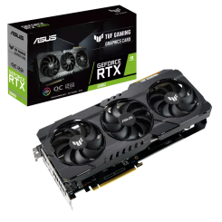 Відеокарта Asus TUF GeForce RTX 3060 Gaming OC 12288MB (TUF-RTX3060-O12G-V2-GAMING) (Відновлено продавцем, 838725)
