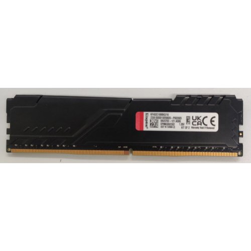 Озу Kingston DDR4 8GB 3200Mhz FURY Beast Black (KF432C16BB/8) (Восстановлено продавцом, 838876) купить в Украине: Киев, Днепр, Харьков, Одесса  | Проверка совместимости, низкая цена, отзывы, характеристики от TELEMART фото