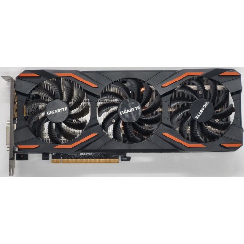 Видеокарта Gigabyte GeForce GTX 1080 WindForce 3X OC 8192MB (GV-N1080WF3OC-8GD) (Восстановлено продавцом, 838924) купить в Украине: Киев, Днепр, Харьков, Одесса  | Проверка совместимости, низкая цена, отзывы, характеристики от TELEMART фото