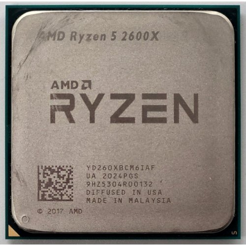 Процесор AMD Ryzen 5 2600X 3.6(4.2)GHz 16MB sAM4 Tray (YD260XBCM6IAF) (Відновлено продавцем, 838928) купити в Україні: Київ, Львів, Хмельницький, Тернопіль, Івано-Франківськ | Перевірка сумісності, низька ціна, відгуки, характеристики від TELEMART фото