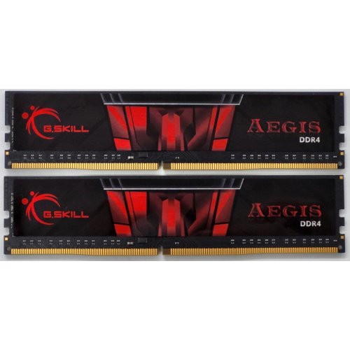 Озп G.Skill DDR4 16GB (2x8GB) 3200Mhz Aegis (F4-3200C16D-16GIS) (Відновлено продавцем, 838930) купити в Україні: Київ, Львів, Хмельницький, Тернопіль, Івано-Франківськ | Перевірка сумісності, низька ціна, відгуки, характеристики від TELEMART фото