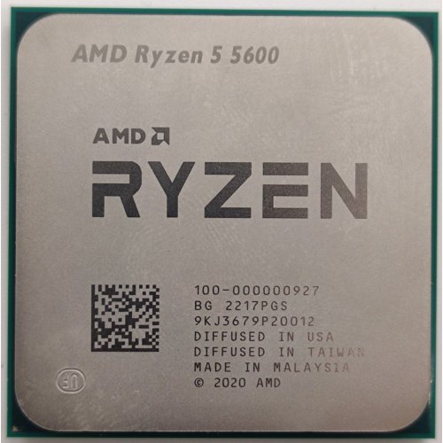 Процессор AMD Ryzen 5 5600 3.5(4.4)GHz 32MB sAM4 Tray (100-000000927) (Восстановлено продавцом, 838934) купить в Украине: Киев, Днепр, Харьков, Одесса  | Проверка совместимости, низкая цена, отзывы, характеристики от TELEMART фото
