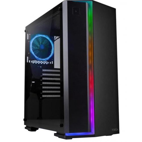 Корпус Vinga Chaos без БП Black (Восстановлено продавцом, 839126) купить в Украине: Киев, Днепр, Харьков, Одесса  | Проверка совместимости, низкая цена, отзывы, характеристики от TELEMART фото