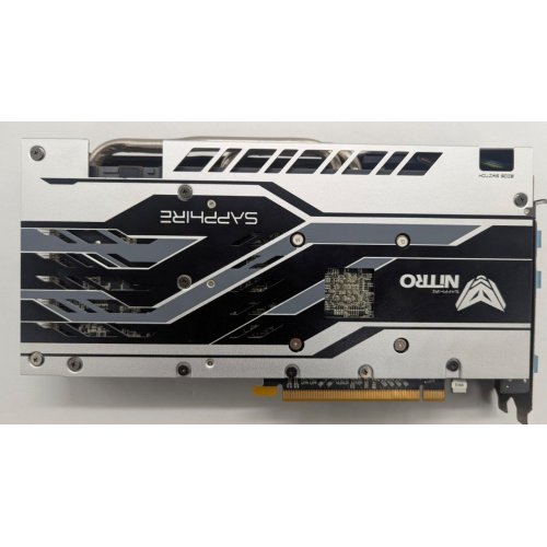 Видеокарта Sapphire Radeon RX 580 NITRO+ 8192MB (11265-01-20G) (Восстановлено продавцом, 839133) купить в Украине: Киев, Днепр, Харьков, Одесса  | Проверка совместимости, низкая цена, отзывы, характеристики от TELEMART фото