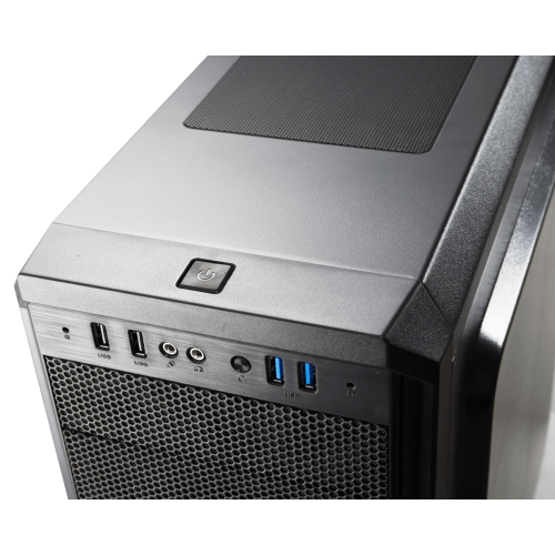 Корпус Cougar MX330-G Tempered Glass без БП Black (Відновлено продавцем, 839139) купити в Україні: Київ, Львів, Хмельницький, Тернопіль, Івано-Франківськ | Перевірка сумісності, низька ціна, відгуки, характеристики від TELEMART фото