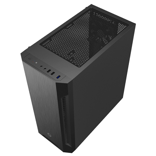 Корпус GAMEMAX Fortress Tempered Glass без БЖ Black (Відновлено продавцем, 839145) купити в Україні: Київ, Львів, Хмельницький, Тернопіль, Івано-Франківськ | Перевірка сумісності, низька ціна, відгуки, характеристики від TELEMART фото