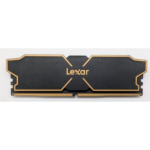 Озп Lexar DDR5 16GB 16GB 6000Mhz Thor Black (LD5U16G1K60C38LG-RGD) (Відновлено продавцем, 839153) купити в Україні: Київ, Львів, Хмельницький, Тернопіль, Івано-Франківськ | Перевірка сумісності, низька ціна, відгуки, характеристики від TELEMART фото