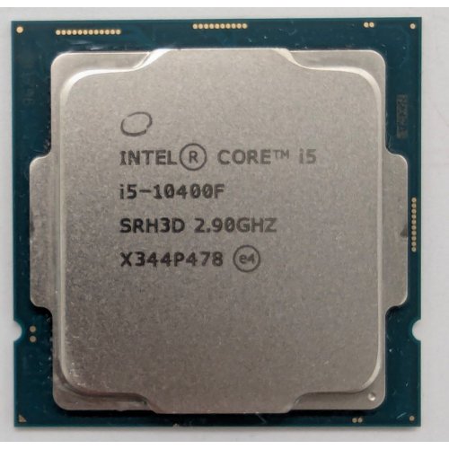 Процесор Intel Core i5-10400F 2.9(4.3)GHz 12MB s1200 Tray (CM8070104290716) (Відновлено продавцем, 839154) купити в Україні: Київ, Львів, Хмельницький, Тернопіль, Івано-Франківськ | Перевірка сумісності, низька ціна, відгуки, характеристики від TELEMART фото