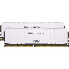 Озу Crucial DDR4 32GB (2x16GB) 3200Mhz Ballistix White (BL2K16G32C16U4W) (Восстановлено продавцом, 839162)