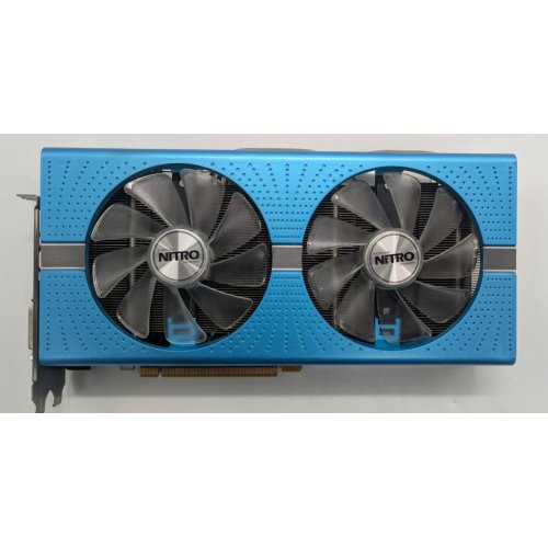 Відеокарта Sapphire Radeon RX 580 NITRO+ Special Edition 8192MB (11265-21-20G) (Відновлено продавцем, 839182) купити в Україні: Київ, Львів, Хмельницький, Тернопіль, Івано-Франківськ | Перевірка сумісності, низька ціна, відгуки, характеристики від TELEMART фото