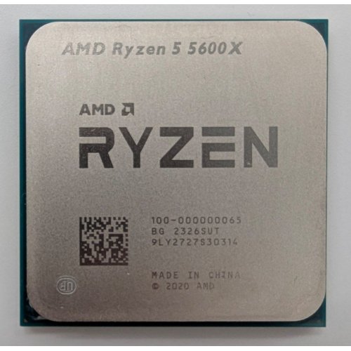 Процессор AMD Ryzen 5 5600X 3.7(4.6)GHz 32MB sAM4 Tray (100-000000065) (Восстановлено продавцом, 839199) купить в Украине: Киев, Днепр, Харьков, Одесса  | Проверка совместимости, низкая цена, отзывы, характеристики от TELEMART фото