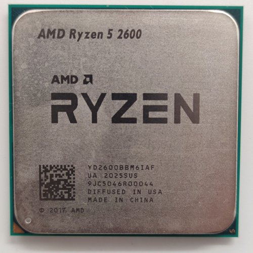 Процесор AMD Ryzen 5 2600 3.4(3.9)GHz 16MB sAM4 Tray (YD2600BBM6IAF) (Відновлено продавцем, 839211) купити в Україні: Київ, Львів, Хмельницький, Тернопіль, Івано-Франківськ | Перевірка сумісності, низька ціна, відгуки, характеристики від TELEMART фото