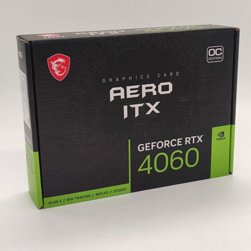 Відеокарта MSI GeForce RTX 4060 AERO ITX OC 8192MB (RTX 4060 AERO ITX 8G OC) (Відновлено продавцем, 839232) купити в Україні: Київ, Львів, Хмельницький, Тернопіль, Івано-Франківськ | Перевірка сумісності, низька ціна, відгуки, характеристики від TELEMART фото