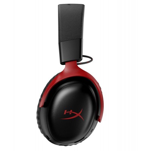 Наушники HyperX Cloud III S Wireless (A59Z0AA) Black/Red купить в Украине: Киев, Днепр, Харьков, Одесса  | Низкая цена, отзывы, характеристики от TELEMART фото