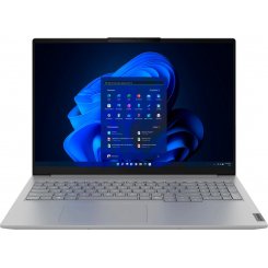 Ноутбук Lenovo ThinkBook 16 G8 IRL (21SHA0BFRA) Arctic Grey / 16″ (1920x1200, IPS) / Intel Core i5-13420H (3.4–4.6 ГГц), 8 ядер / Intel UHD Graphics / 16 ГБ (DDR5) / 512 ГБ (SSD) / Windows 11 Pro