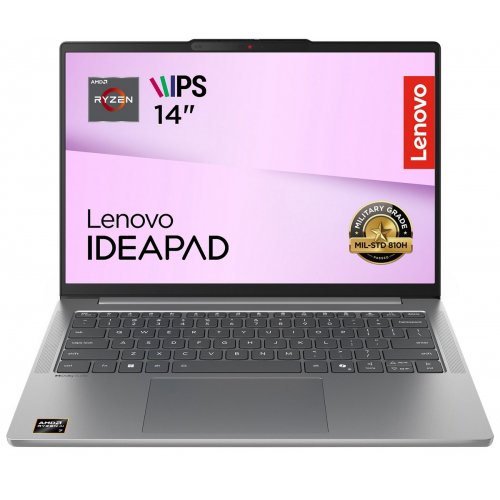 Ноутбук Lenovo IdeaPad Slim 5 14ARP10 (83HT003DRA) Luna Grey купити в Україні: Київ, Львів, Хмельницький, Тернопіль, Івано-Франківськ | Низька ціна, відгуки, характеристики від TELEMART фото