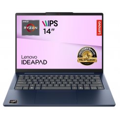 Ноутбук Lenovo IdeaPad Slim 5 14ARP10 (83HT003ERA) Cosmic Blue / 14″ (1920x1200, IPS) / AMD Ryzen 5 7535HS (3.3-4.55 ГГц), 6 ядер / AMD Radeon 660M Graphics / 16 ГБ (DDR5) / 512 ГБ (SSD) / Без ОС
