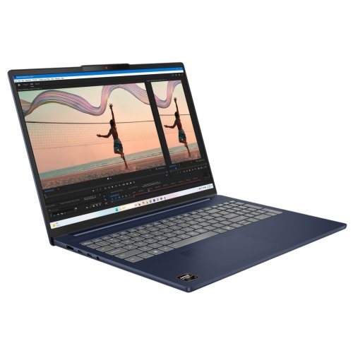 Ноутбук Lenovo IdeaPad Slim 5 16ARP10 (83HU001VRA) Cosmic Blue купити в Україні: Київ, Львів, Хмельницький, Тернопіль, Івано-Франківськ | Низька ціна, відгуки, характеристики від TELEMART фото