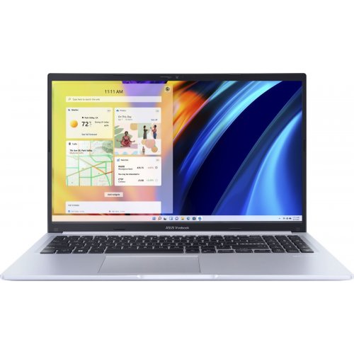 Ноутбук Asus Vivobook 15 X1502VA-BQ492 (90NB10T2-M00MR0) Cool Silver купити в Україні: Київ, Львів, Хмельницький, Тернопіль, Івано-Франківськ | Низька ціна, відгуки, характеристики від TELEMART фото