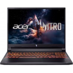 Ноутбук Acer Nitro V 16 ANV16-72 (NH.QUSEU.004) Black / 16″ (1920x1200, IPS) / Intel Core 5 210H (3.6-4.8 ГГц), 8 ядер / NVIDIA GeForce RTX 5060 / 16 ГБ (DDR5) / 1024 ГБ (SSD) / Без ОС