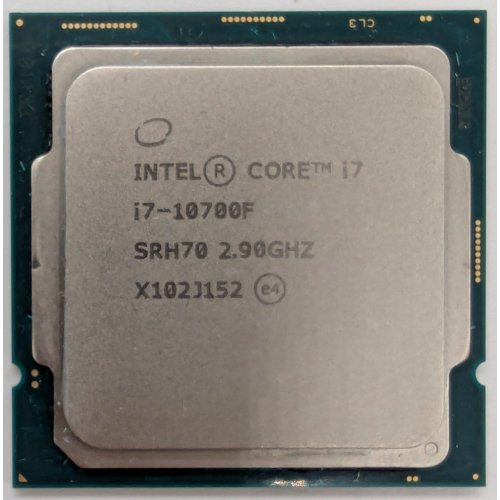Процесор Intel Core i7-10700F 2.9(4.8)GHz 16MB s1200 Tray (CM8070104282329) (Відновлено продавцем, 839491) купити в Україні: Київ, Львів, Хмельницький, Тернопіль, Івано-Франківськ | Перевірка сумісності, низька ціна, відгуки, характеристики від TELEMART фото