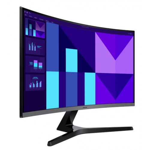 Монитор Samsung 27" Essential Monitor S3 S39GD (LS27D390GAIXUA) Black купить в Украине: Киев, Днепр, Харьков, Одесса  | Низкая цена, отзывы, характеристики от TELEMART фото