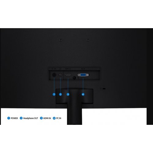 Монитор Samsung 27" Essential Monitor S3 S39GD (LS27D390GAIXUA) Black купить в Украине: Киев, Днепр, Харьков, Одесса  | Низкая цена, отзывы, характеристики от TELEMART фото