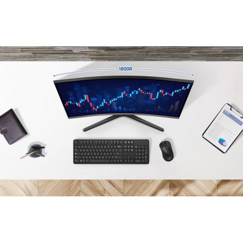 Монитор Samsung 27" Essential Monitor S3 S39GD (LS27D390GAIXUA) Black купить в Украине: Киев, Днепр, Харьков, Одесса  | Низкая цена, отзывы, характеристики от TELEMART фото