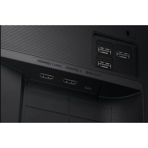 Монітор Samsung 32" Smart M70F (LS32FM702UZXUA) Black купити в Україні: Київ, Львів, Хмельницький, Тернопіль, Івано-Франківськ | Низька ціна, відгуки, характеристики від TELEMART фото