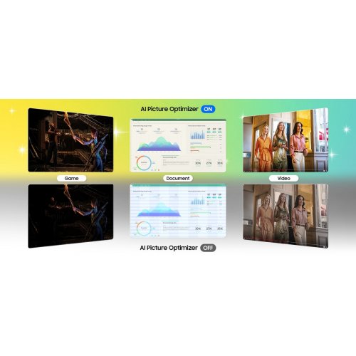 Монітор Samsung 32" Smart M70F (LS32FM702UZXUA) Black купити в Україні: Київ, Львів, Хмельницький, Тернопіль, Івано-Франківськ | Низька ціна, відгуки, характеристики від TELEMART фото